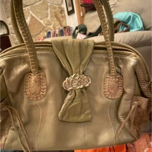 Sharif Green Shoulder Bag